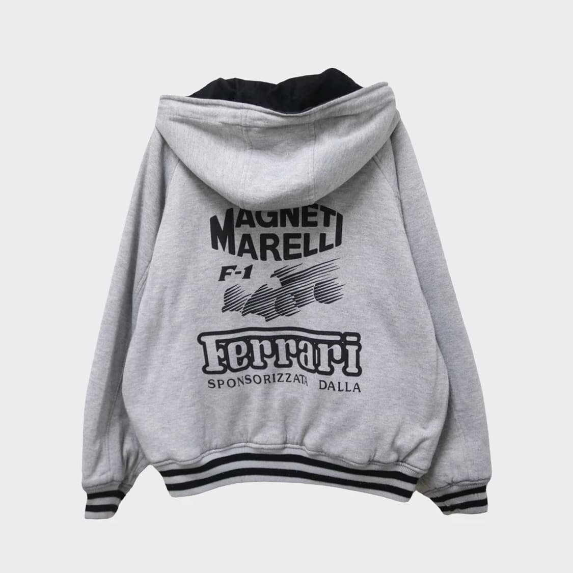 90'S MAGNETI MARELLI 양면 후드 집업 62876 상품이미지3