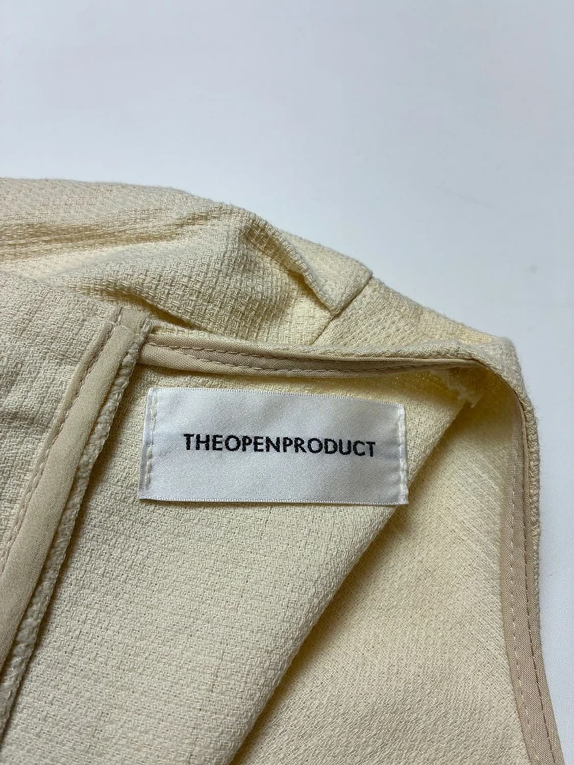 더오픈프로덕트 벨티드 반팔 블라우스 PN8606 상품이미지7