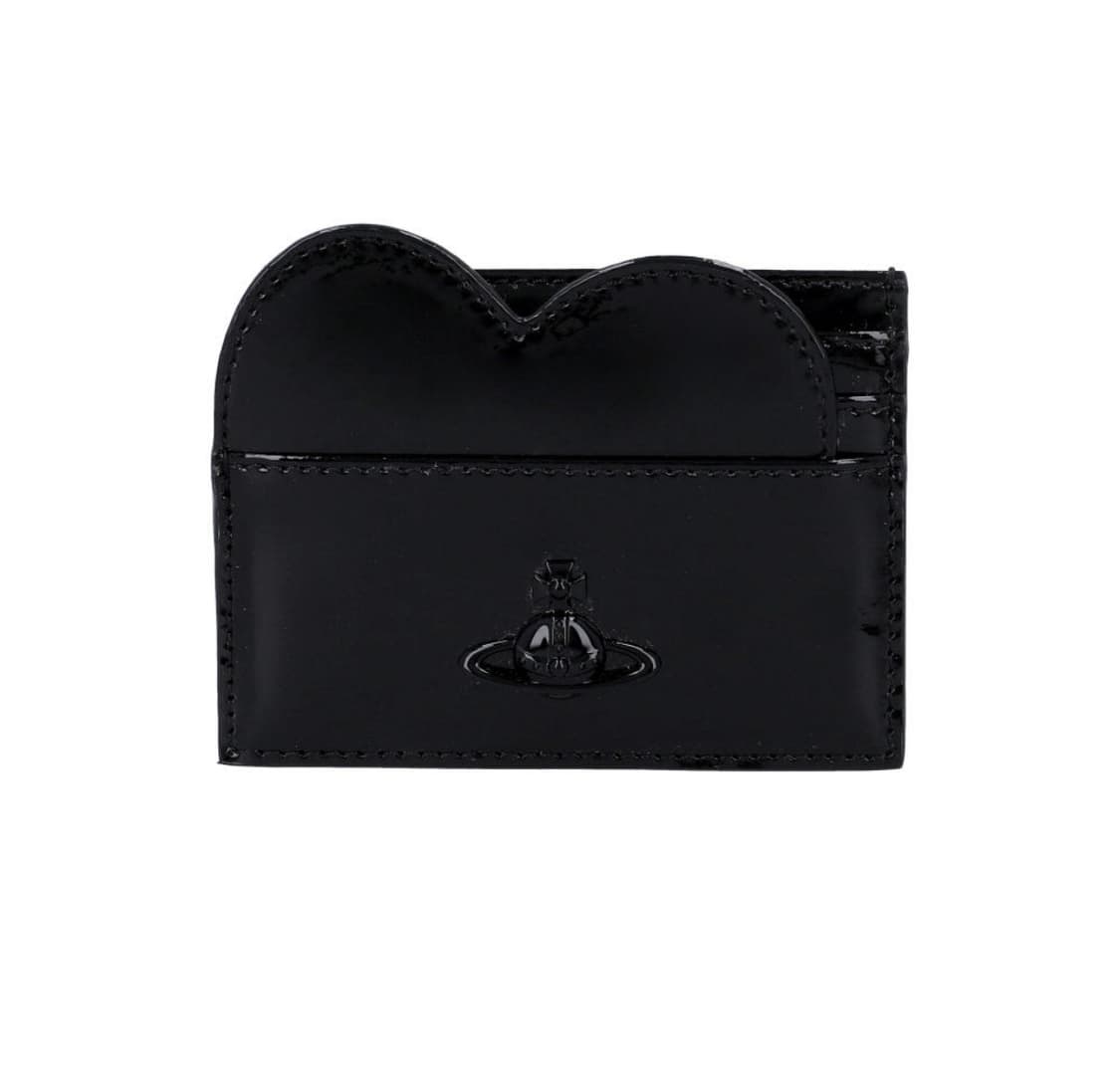 비비안웨스트우드 지갑 샤이니 페이턴트 하트 카드지갑 상품이미지1