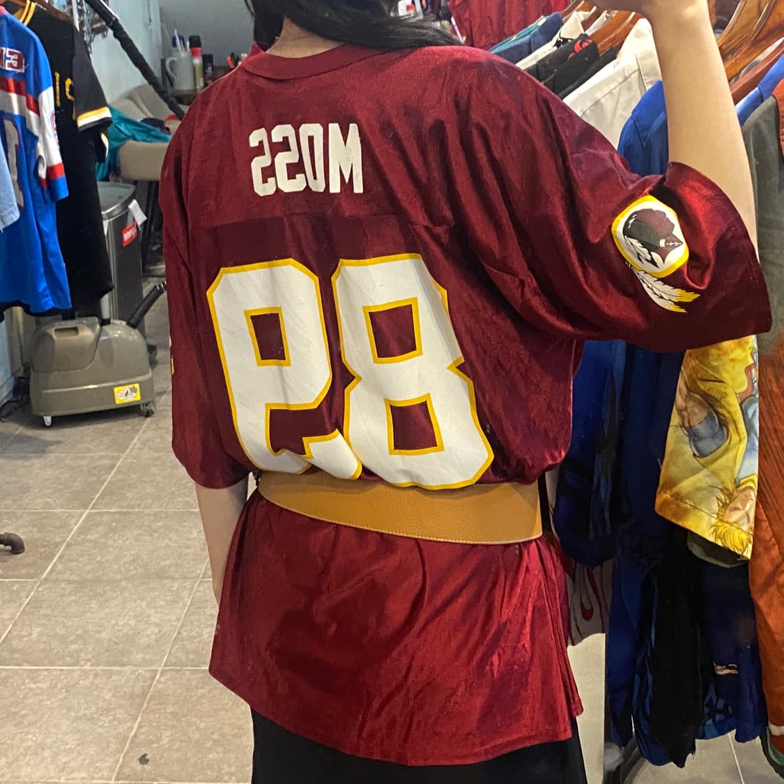 [NO.9] NFL 풋볼 져지 반팔티 레드 상품이미지5