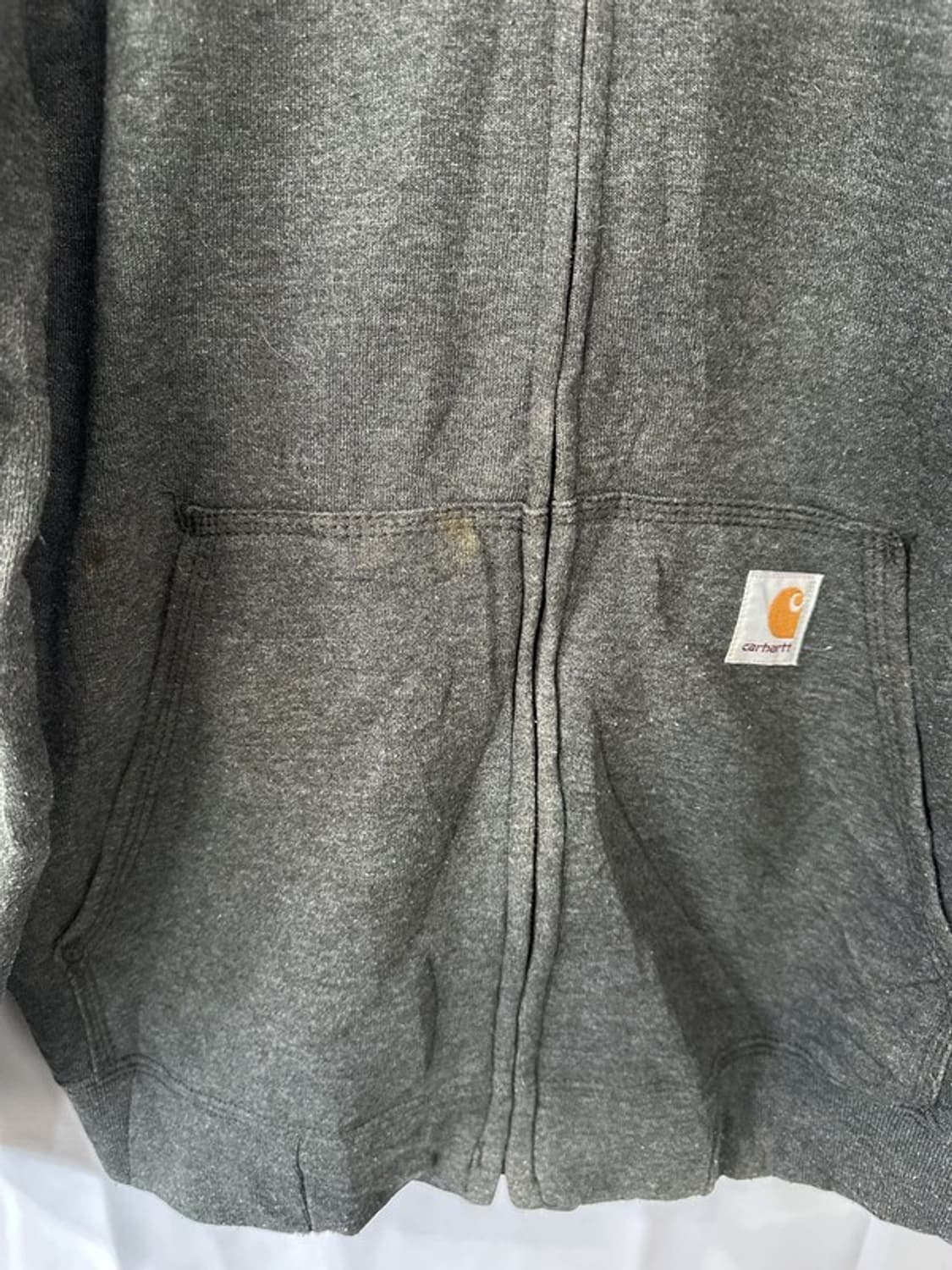 [M] CARHARTT 칼하트 빈티지 레터링후드집업 상품이미지3