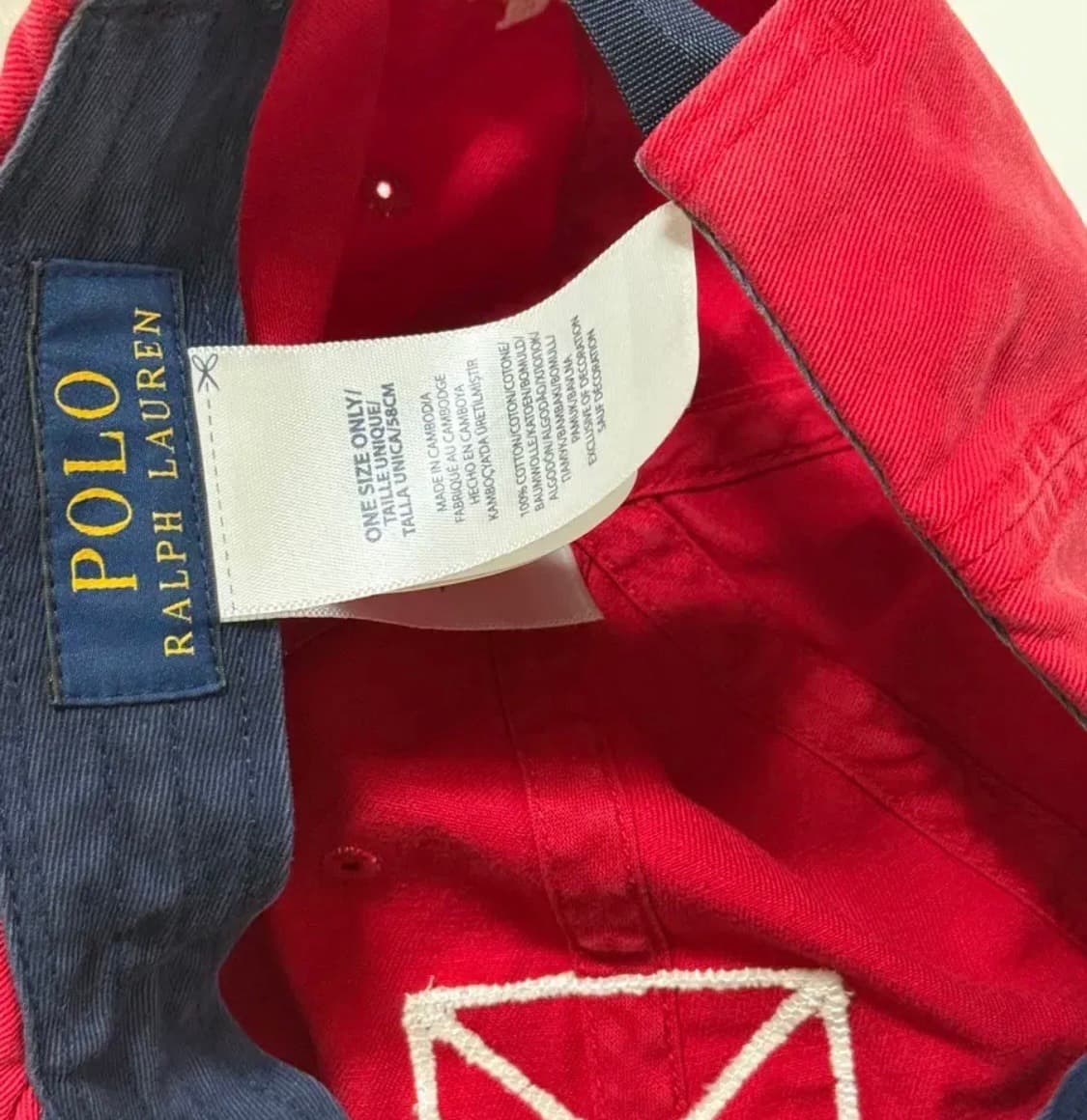 폴로 랄프로렌 롱빌캡 상품이미지3