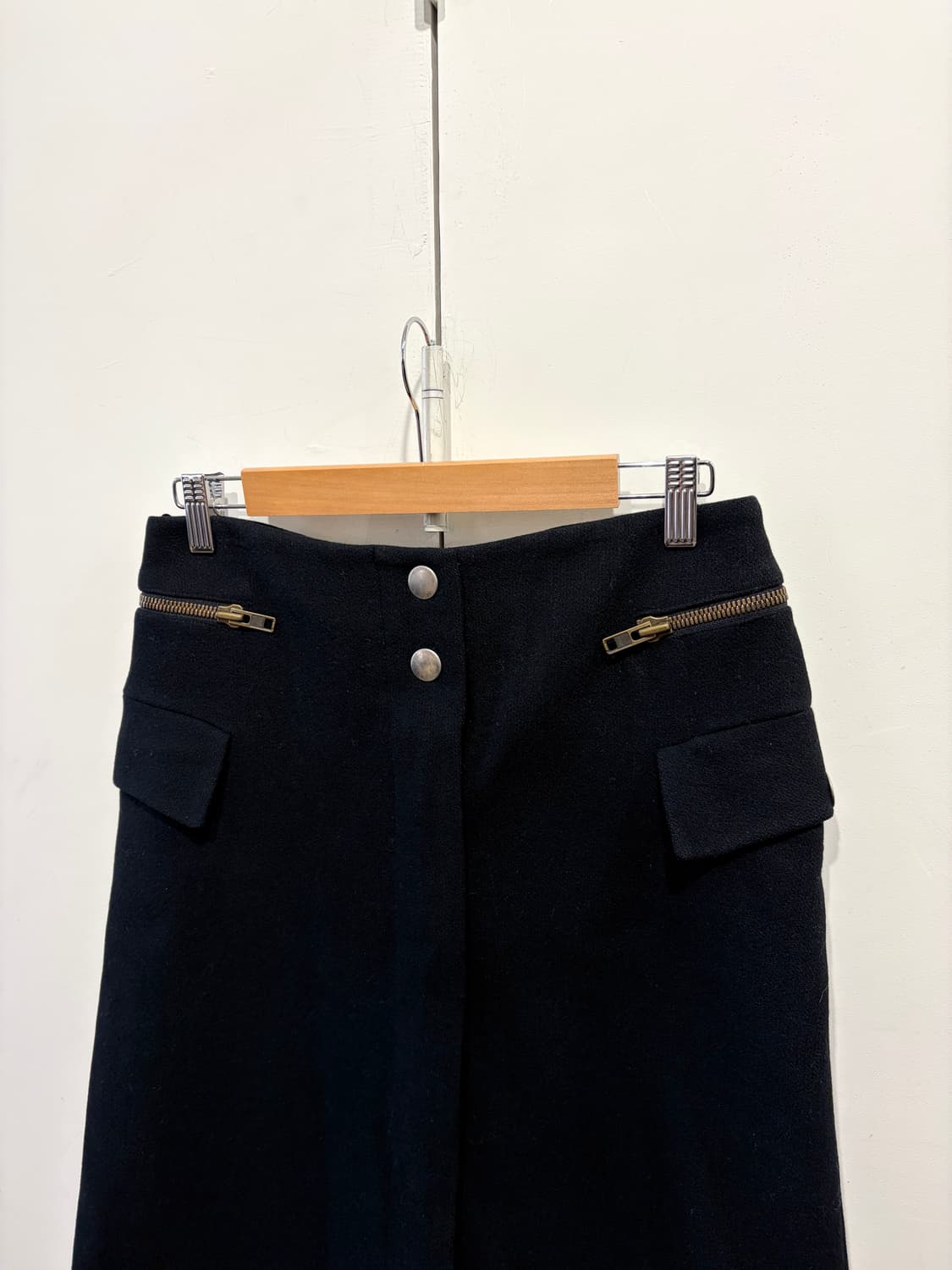 미우미우 포켓 울 스커트 상품이미지2