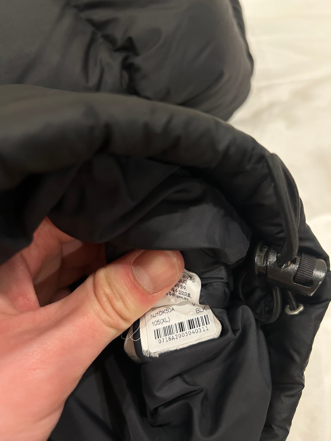 (XL) 노스페이스 1996 레트로 눕시 블랙  상품이미지3