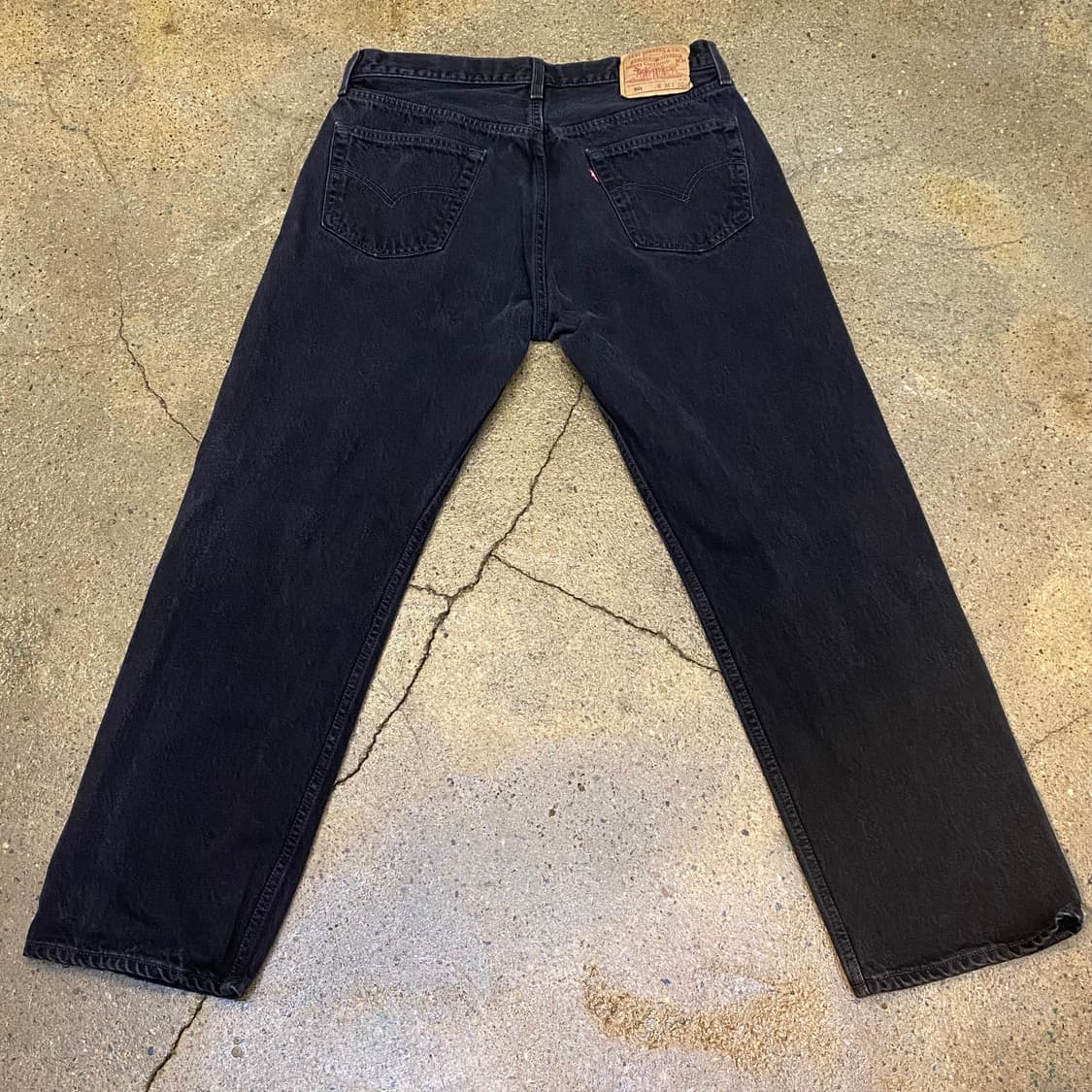 미국 빈티지 리바이스 501 블랙진 청바지 상품이미지4