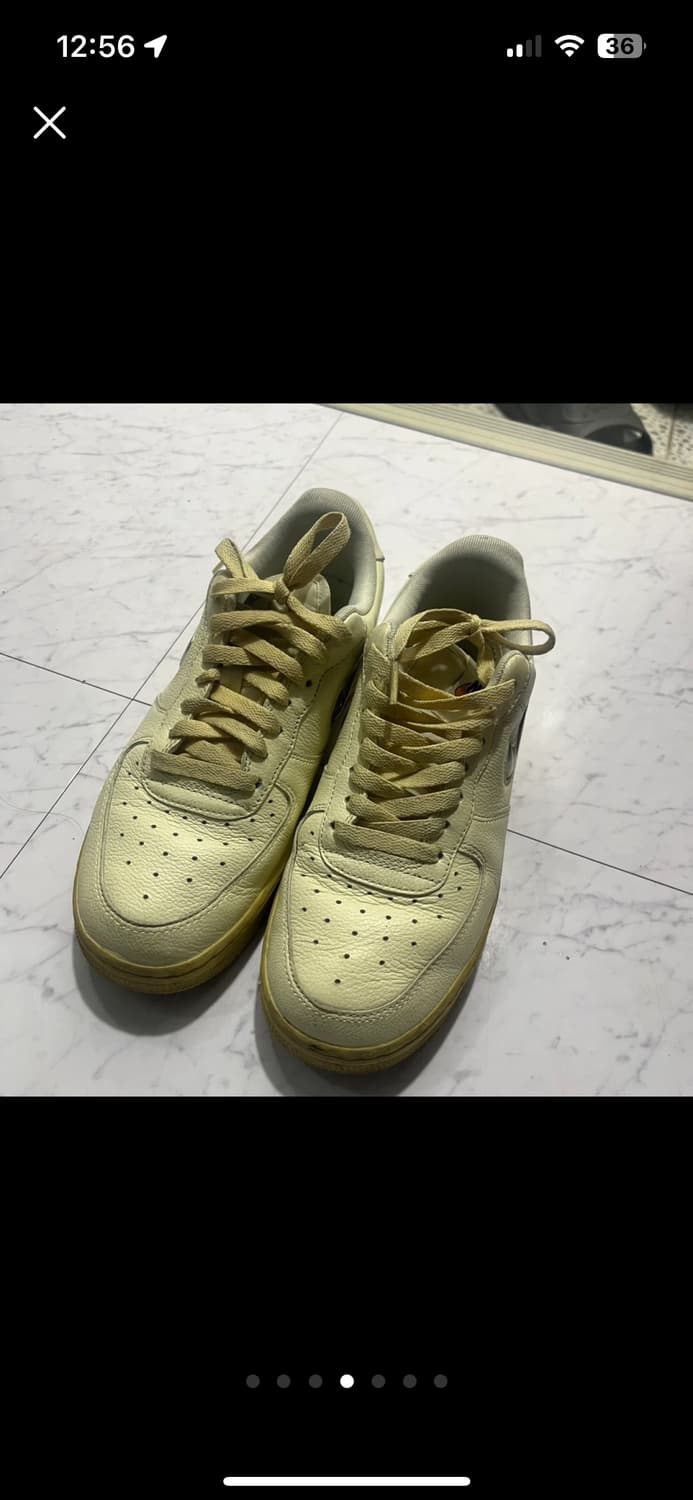 나이키 에어포스 07 코코넛 밀크 앤 레몬워시 운동화 240 상품이미지4