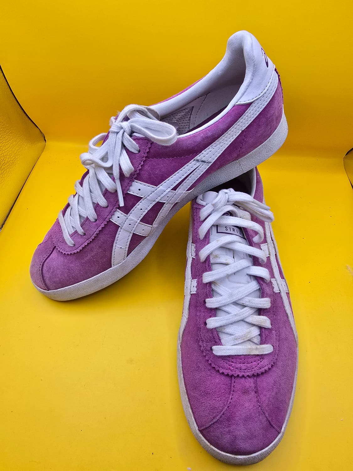 아식스 스니커즈 250 (핑크 스웨이드) 상품이미지1