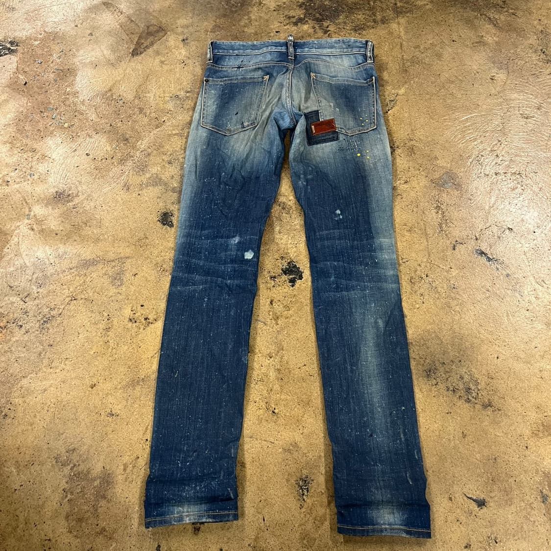 [정품/44] 디스퀘어드2 패치 데님 청바지 b17 상품이미지3