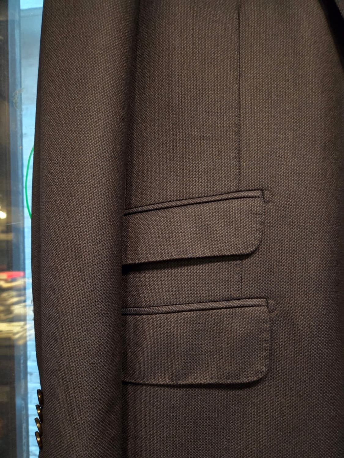 수트서플라이 카노니코 홉색자켓 상품이미지5