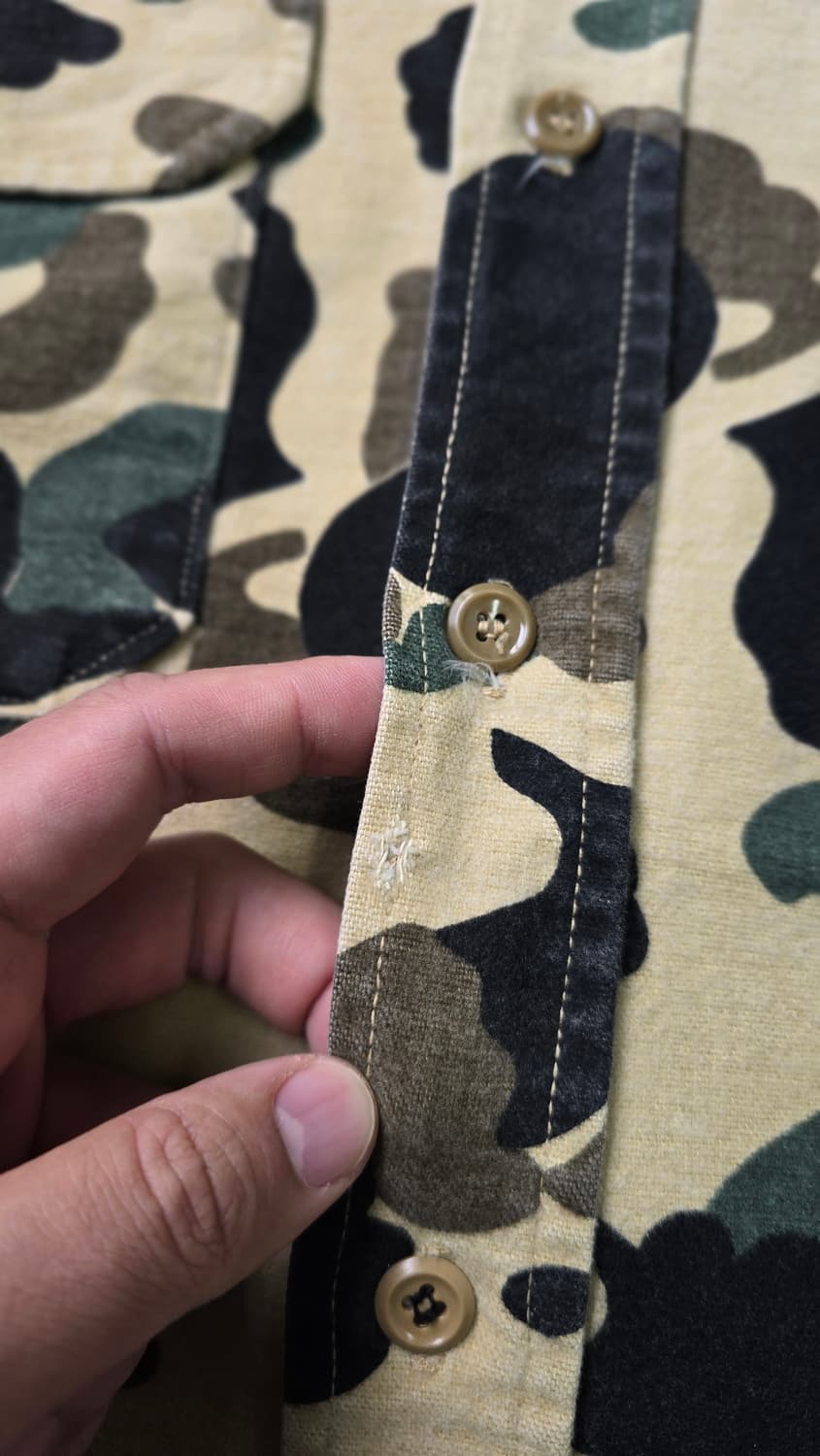 WOOLRICH 울리치 카모플라쥬 셔츠 MADE IN USA 상품이미지4