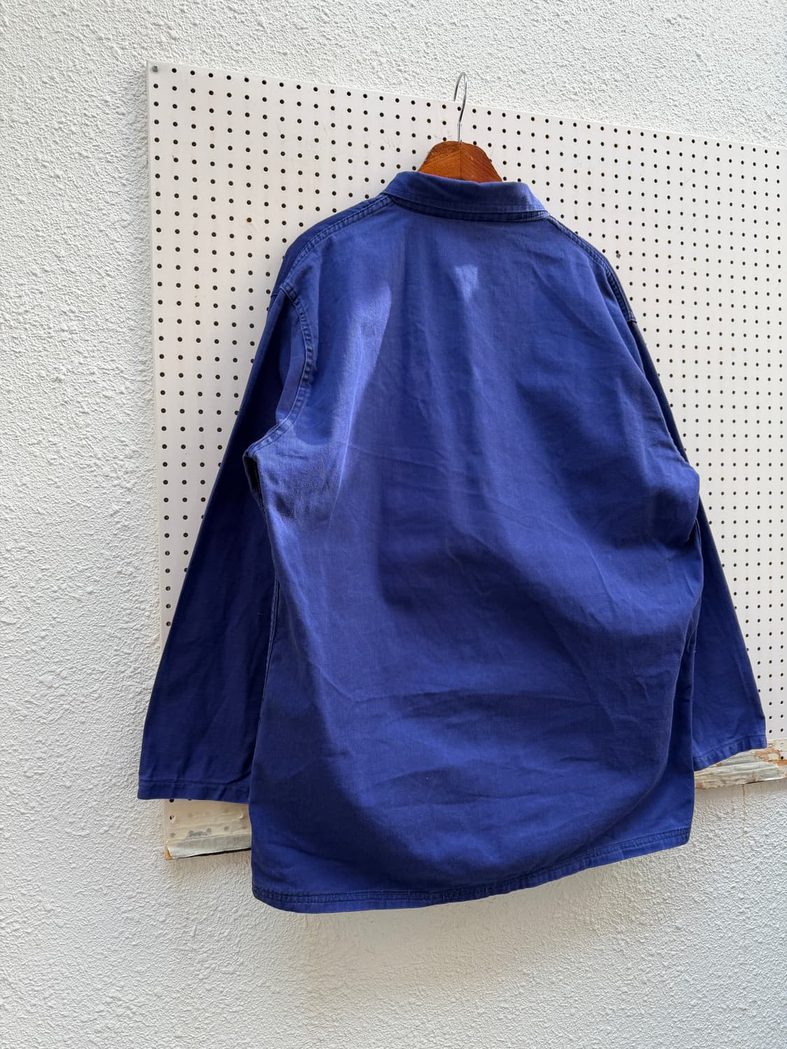 OLD VINTAGE WASHED BLUE FRENCH 프렌치워크자켓 상품이미지10