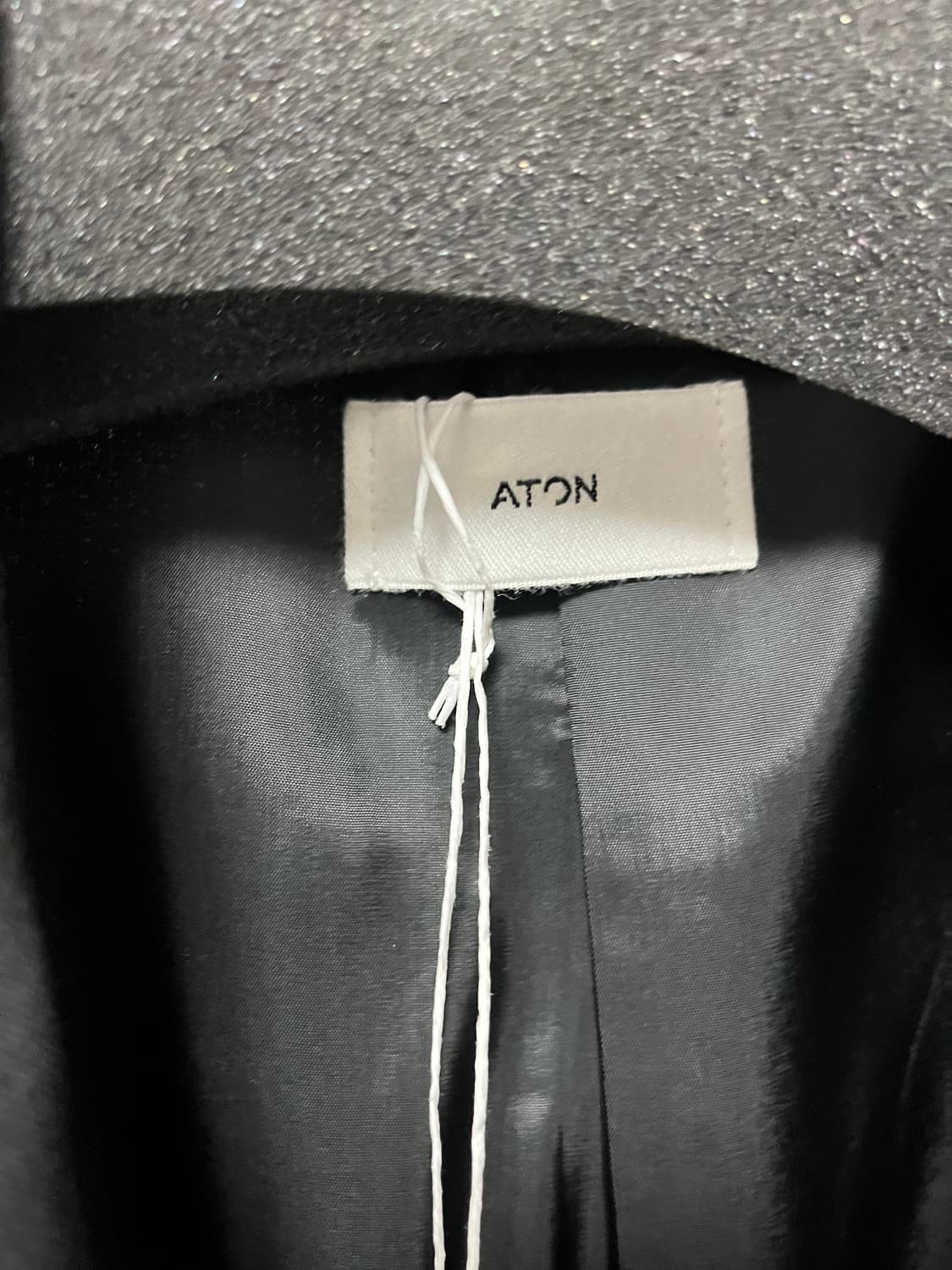 Aton High Twist Wool 셋업 4사이즈 블랙 상품이미지9