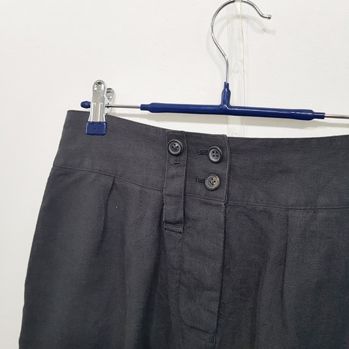 Margaret Howell 마가렛호웰 린넨 100% 스커트 차콜 상품이미지2
