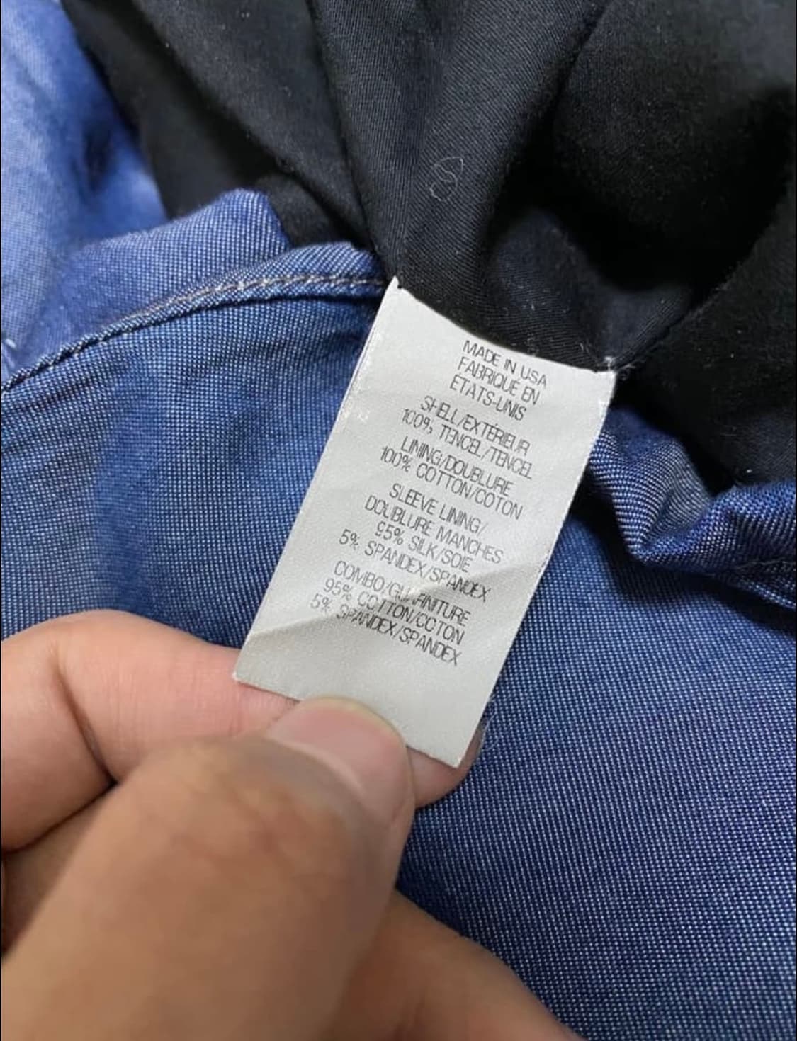 헬무트랭 하이넥 비대칭 텐셀 자켓 상품이미지8