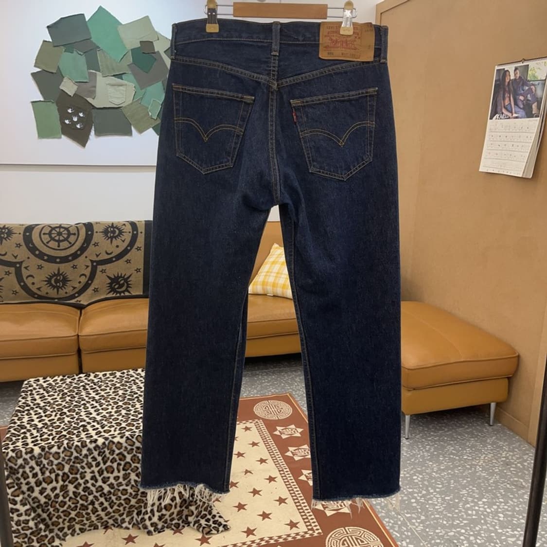 리바이스 501 올드스쿨 빈티지 그런지 데님팬츠 33인치 C08990 상품이미지4