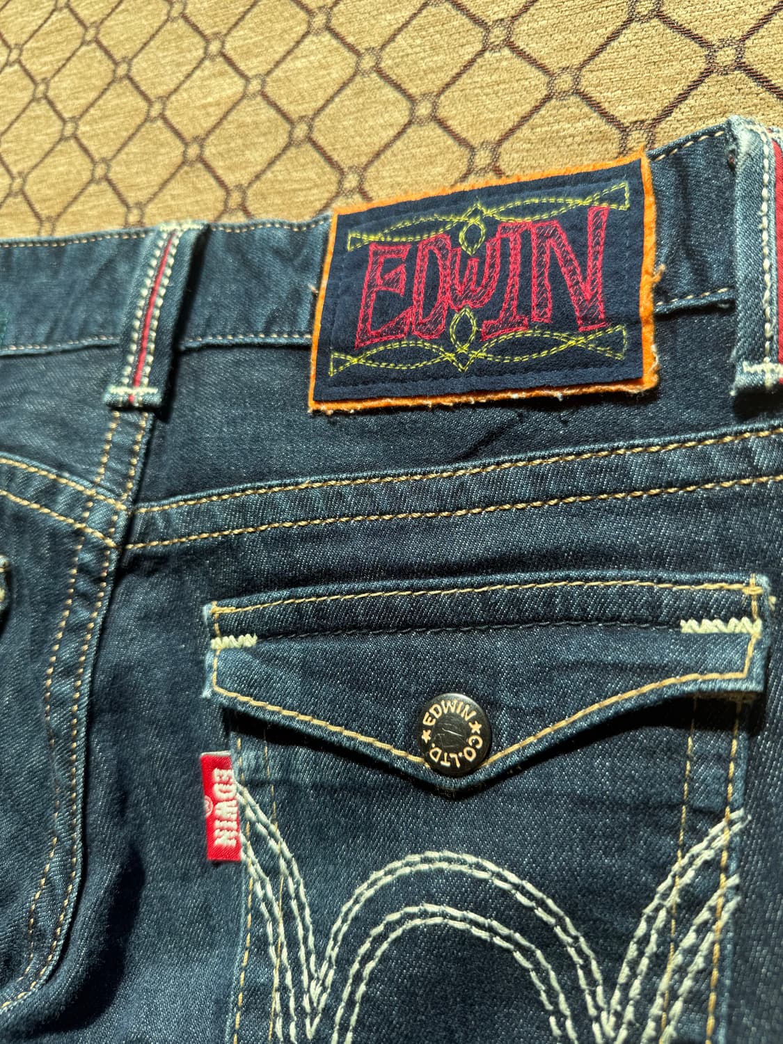 Edwin 패치 데님 상품이미지2