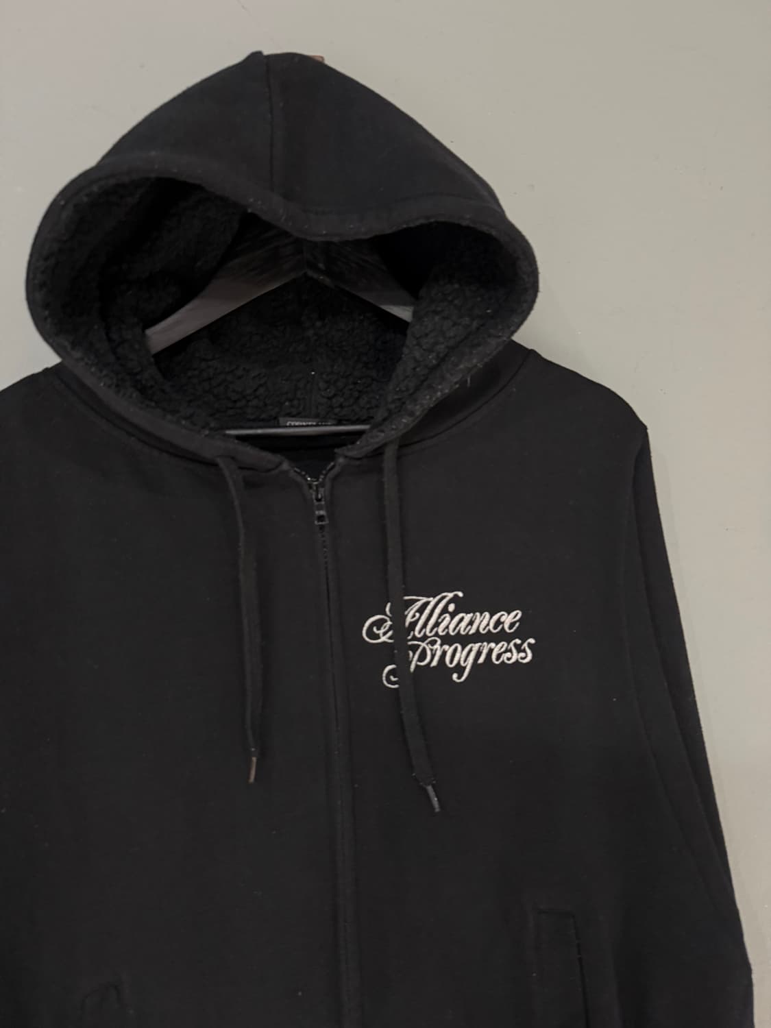 back skull patch hood zip-up 상품이미지6