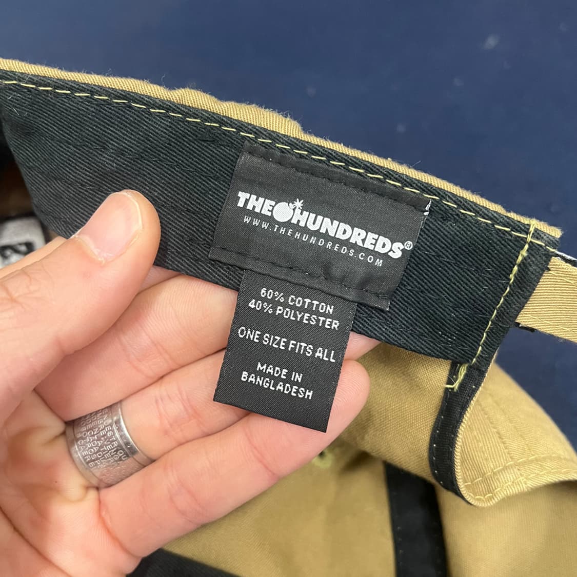 더헌드레드 산토스 대드 햇 볼캡 모자 상품이미지4