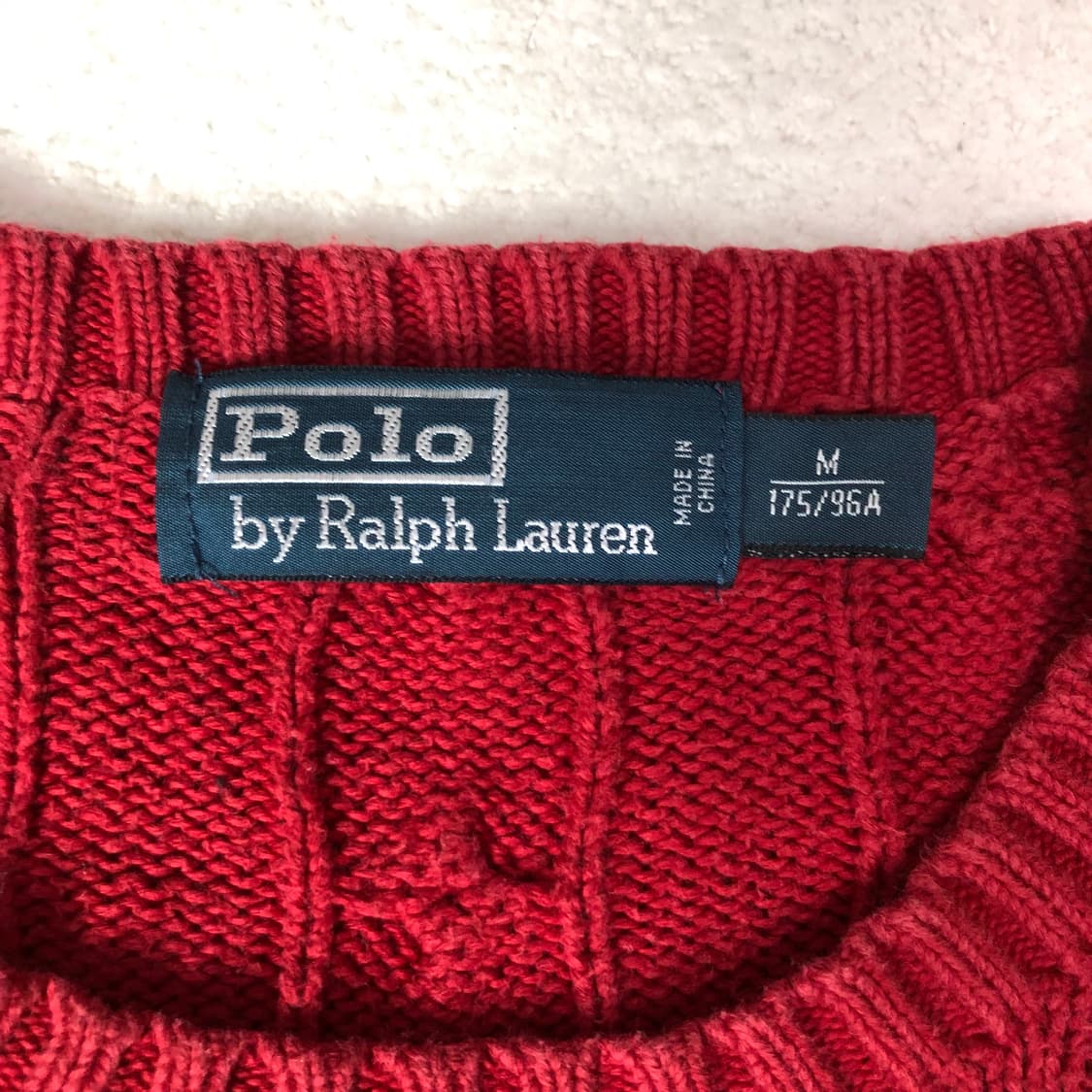폴로랄프로렌 꽈배기 니트 상품이미지5