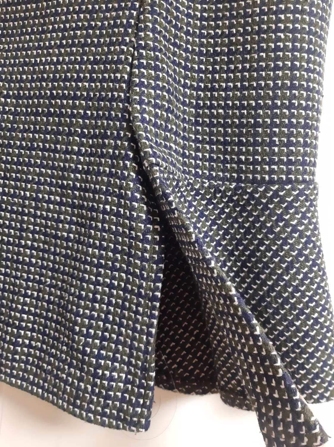 머메이드 튤립 체크 미디 스커트 55 상품이미지2