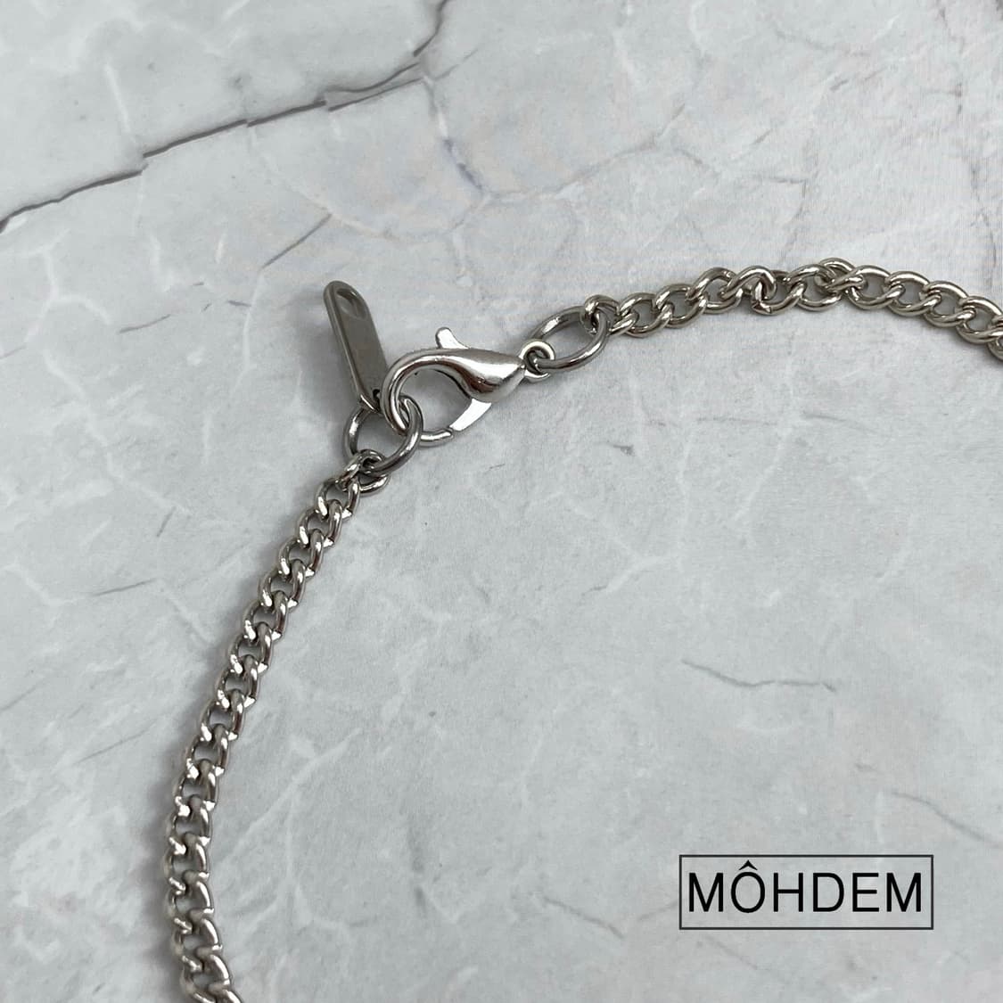 크로스3 실버 체인팔찌 상품이미지5