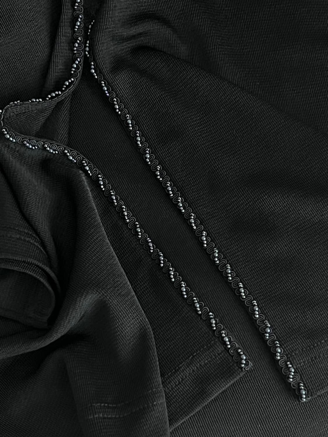 큐레쥬 블랙 앙상블 반팔 니트 가디건 꾸레쥬 상품이미지8