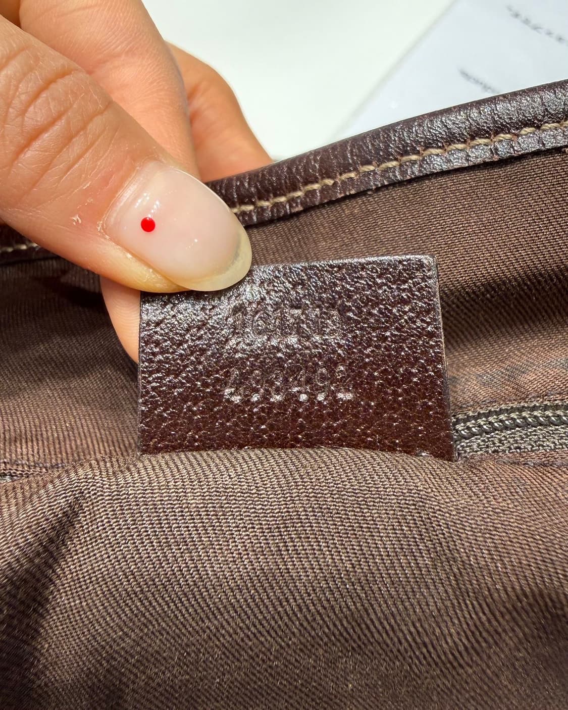 구찌 브라운 GG 캔버스 토트백 상품이미지9