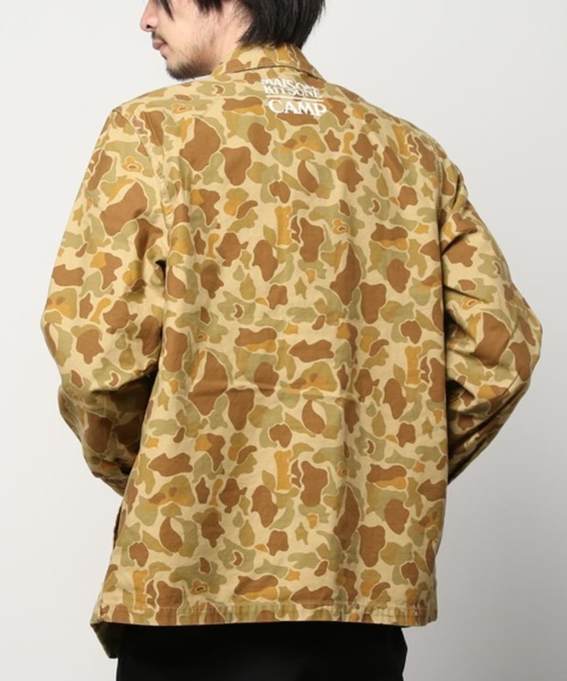 메종 키츠네 캠프 카모 밀리터리 자켓 상품이미지3