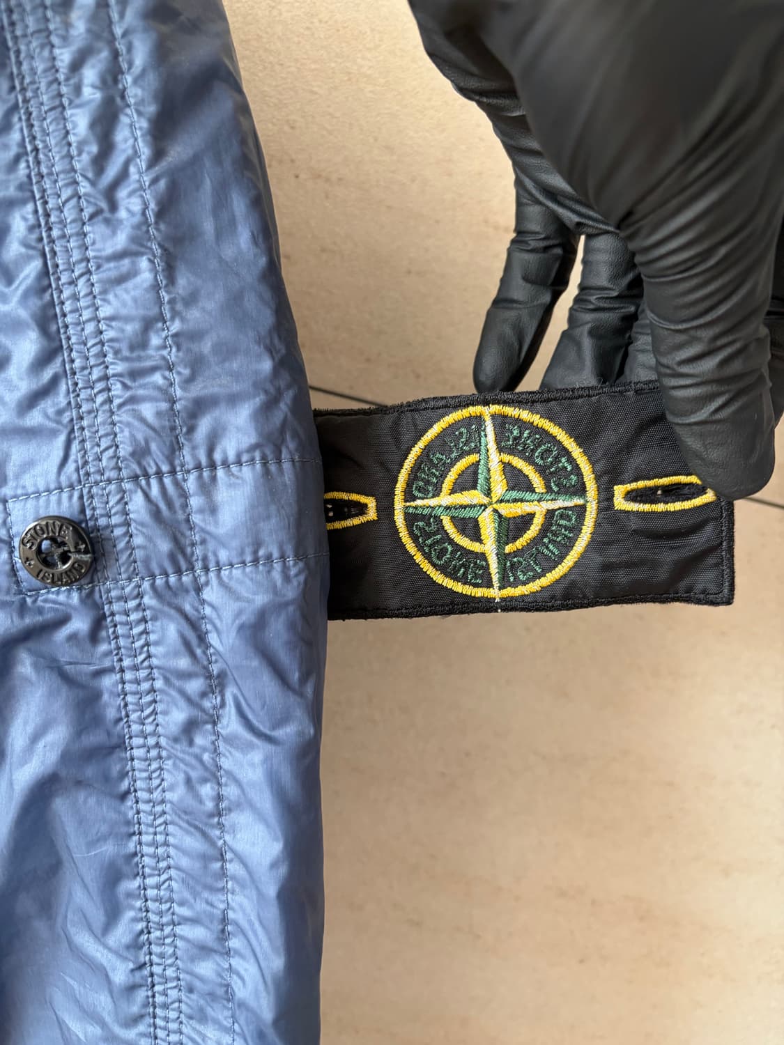 스톤아일랜드 마이크로 립스탑 Tyveck 바람막이 상품이미지3