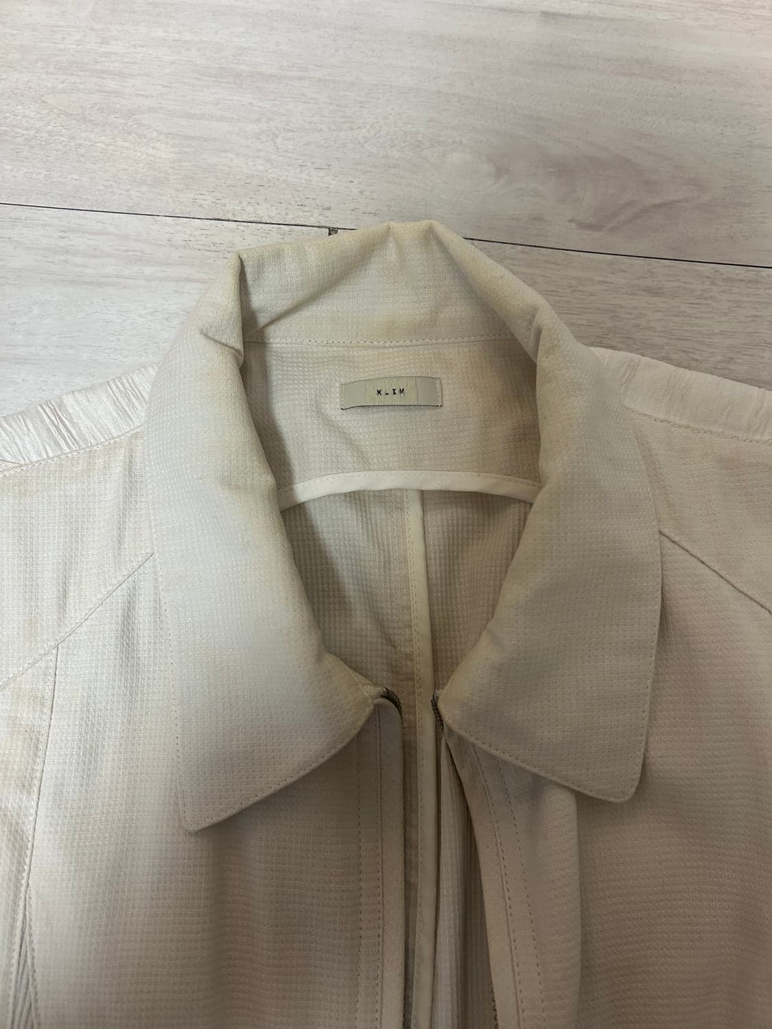 엑슬림 xlim EP.2 01 JACKET ivory 3사이즈 상품이미지2