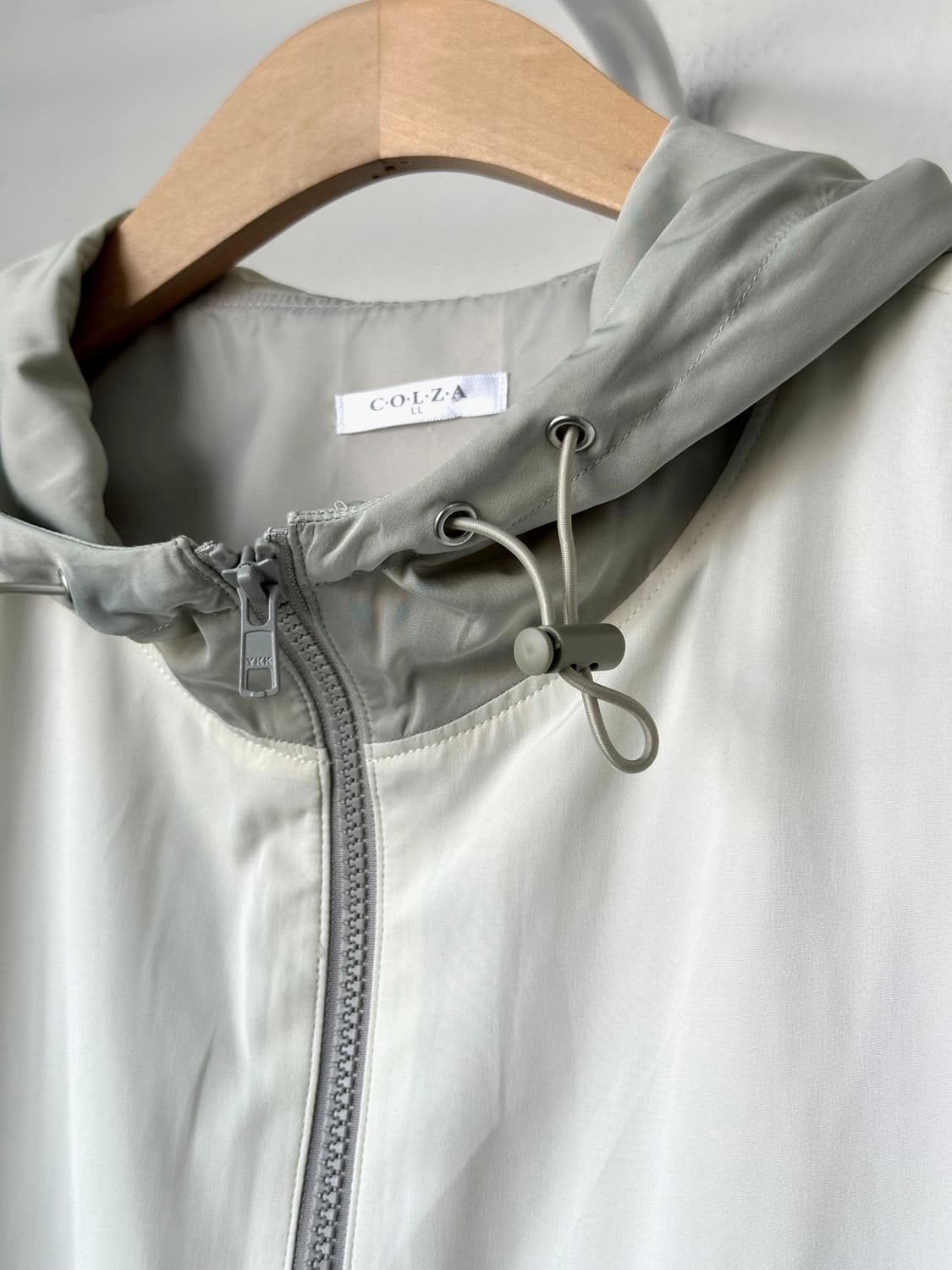 Washed poly panel design wind parka 상품이미지7