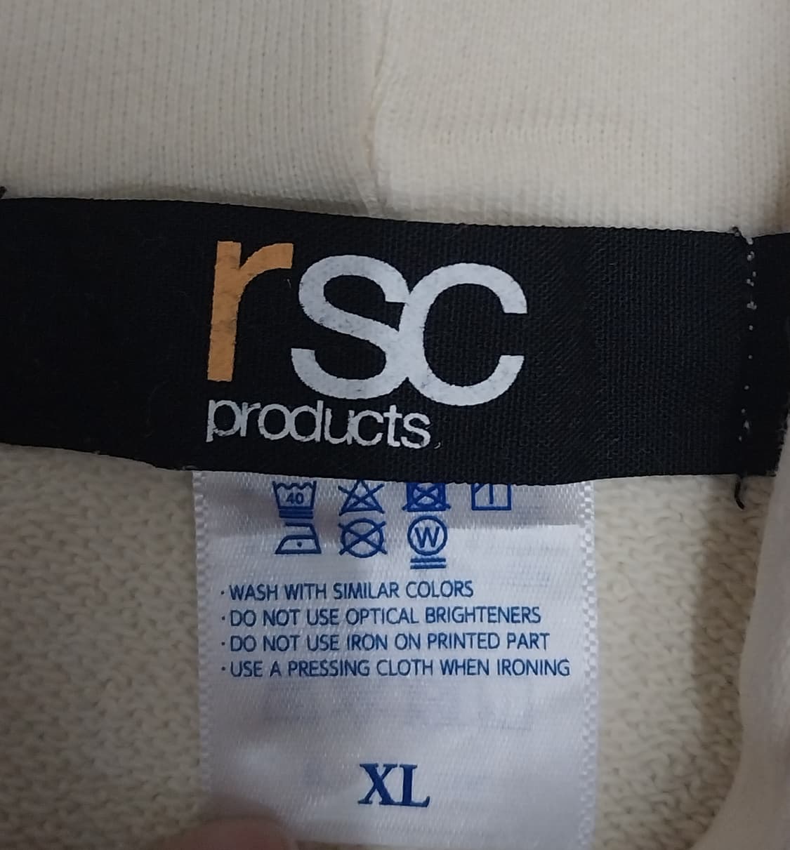 RSC  래빗  프린팅 후드티 XL 상품이미지3