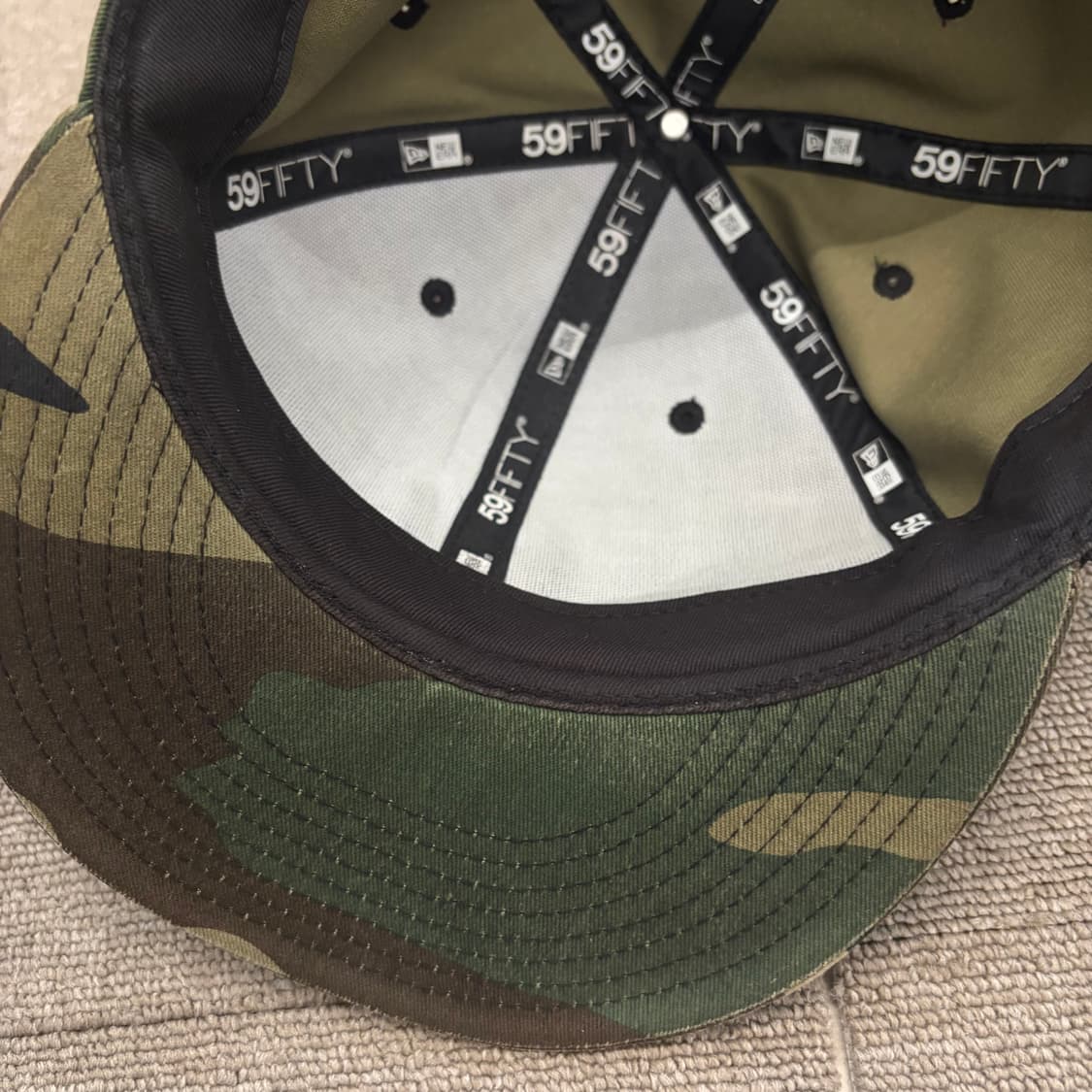 뉴에라 뉴욕양키즈 카모 캡  상품이미지4