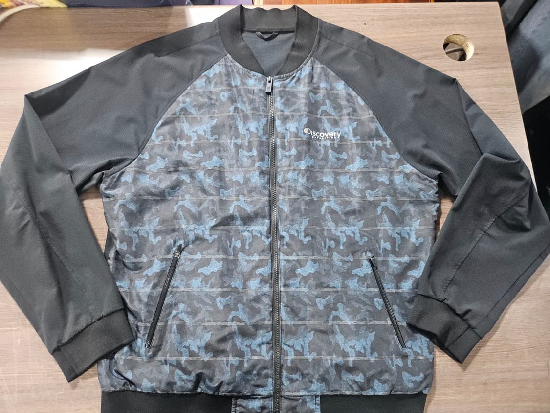 디스커버리 카모 봄버 바람막이 자켓 110 상품이미지2