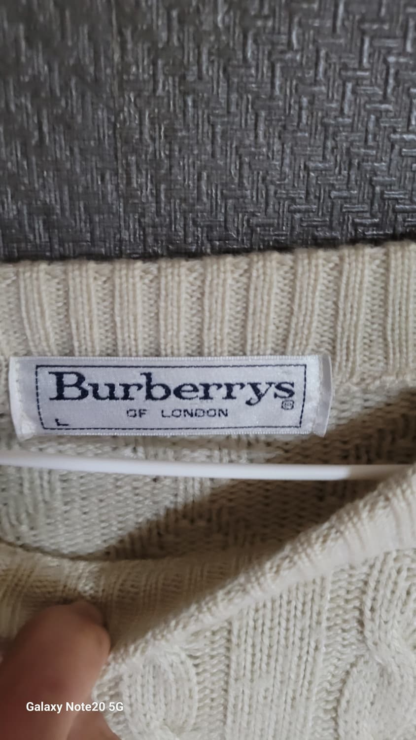 버버리 케이블 니트 상품이미지3