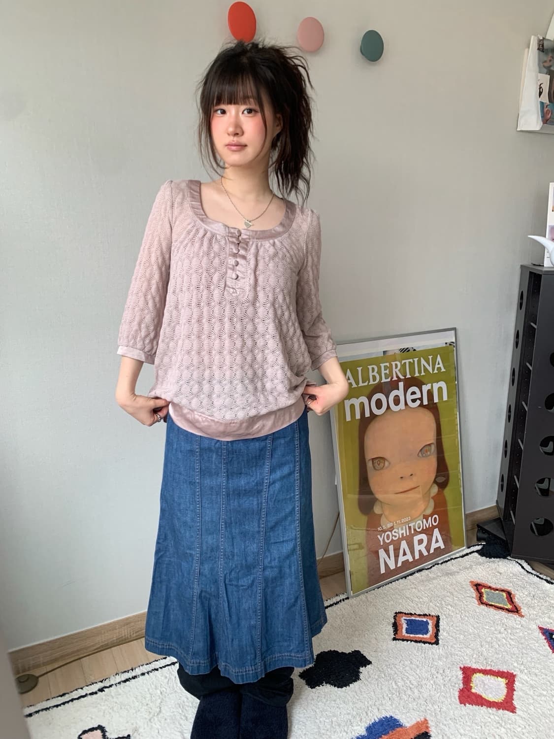 ethnic rose blouse 상품이미지2