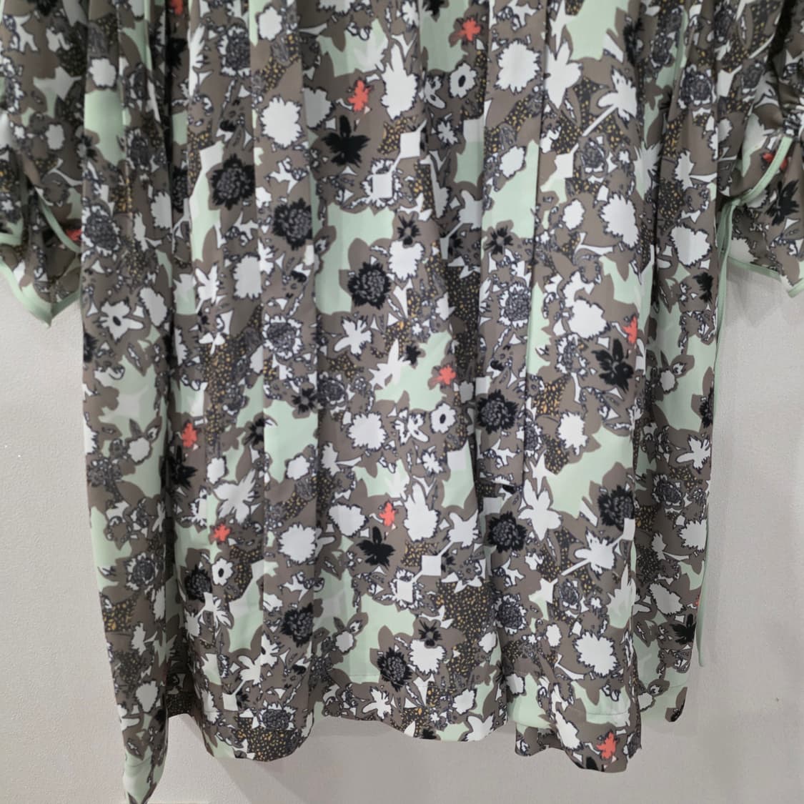 한섬 시스템 SYSTEM 플라워 패턴 롱 원피스 상품이미지2