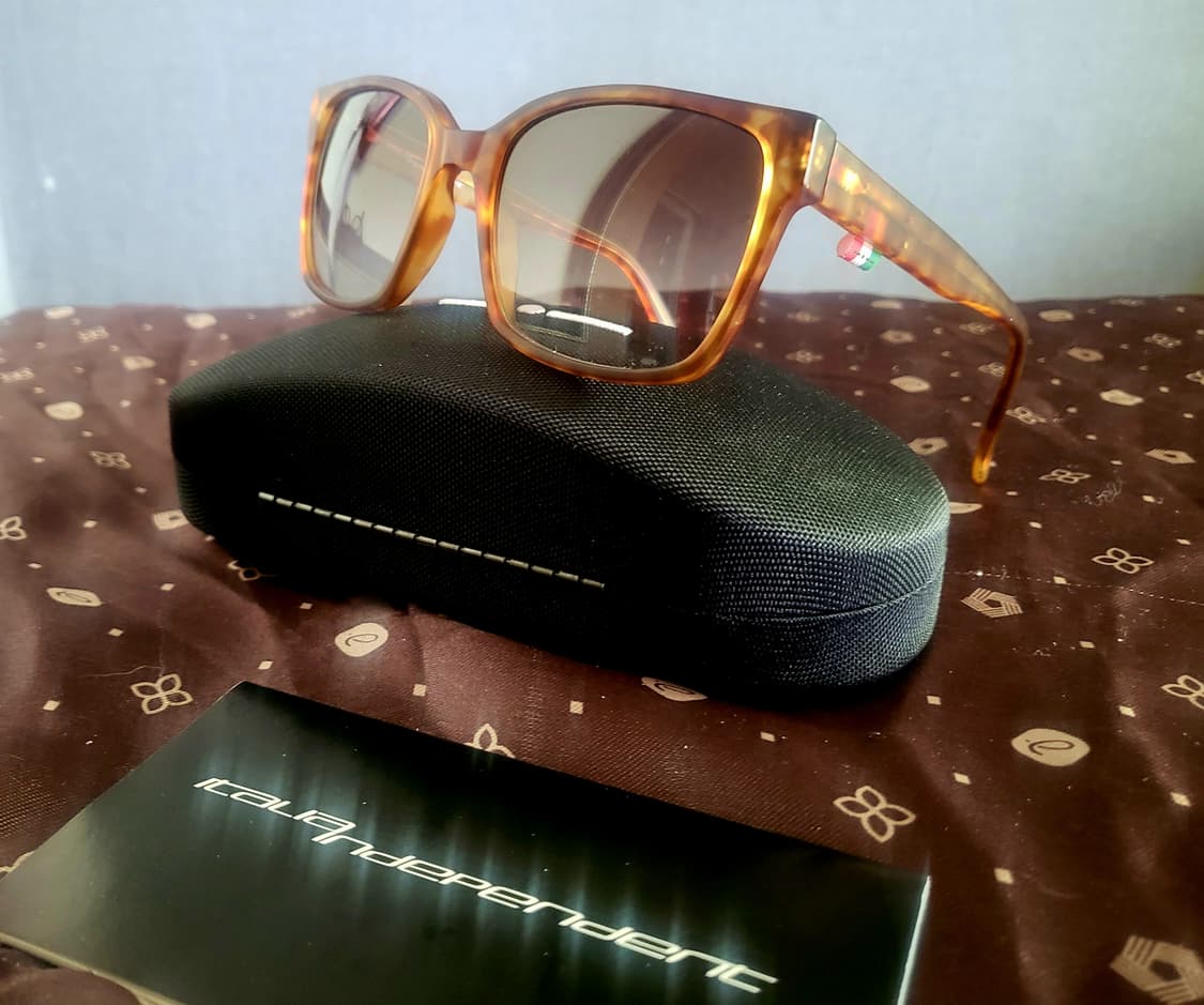 [미사용 새상품]  INDEPENDENT -  이탈리아 호피 선글라스 상품이미지1