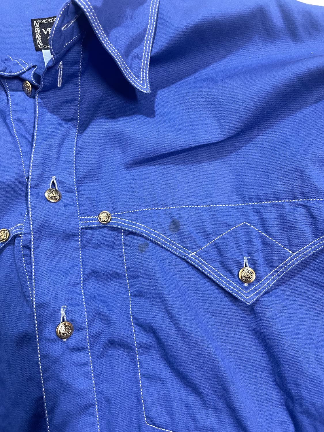 90‘s 베르사체 웨스턴 셔츠 상품이미지4