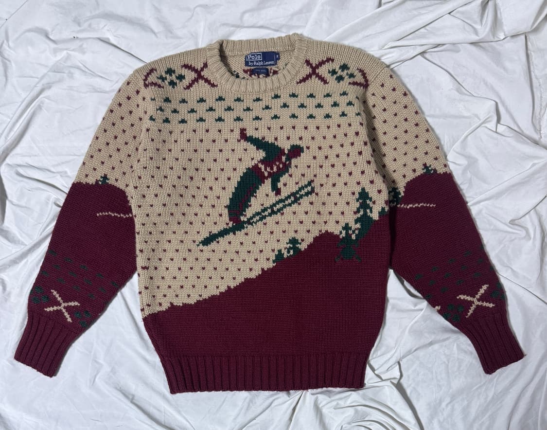 폴로랄프로렌 스키 패턴 니트 상품이미지1