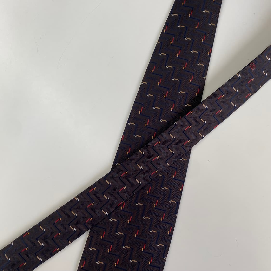 발렌티노(Valentino Garavani) 심플로고 정품 명품넥타이 상품이미지4