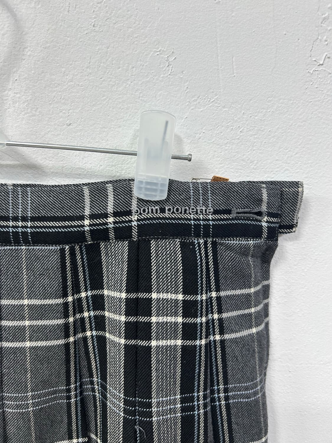 [POM PONETTE] 폼포넷 너드걸 도쿄걸 체크 스커트 상품이미지7