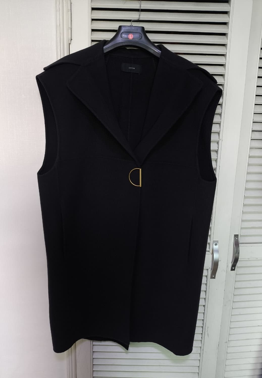 82 시스템 한섬 캐시미어 베스트 코트 상품이미지1