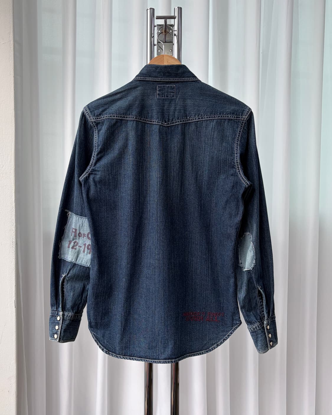 [M]리바이스 패치워크 웨스턴 데님 셔츠 상품이미지4