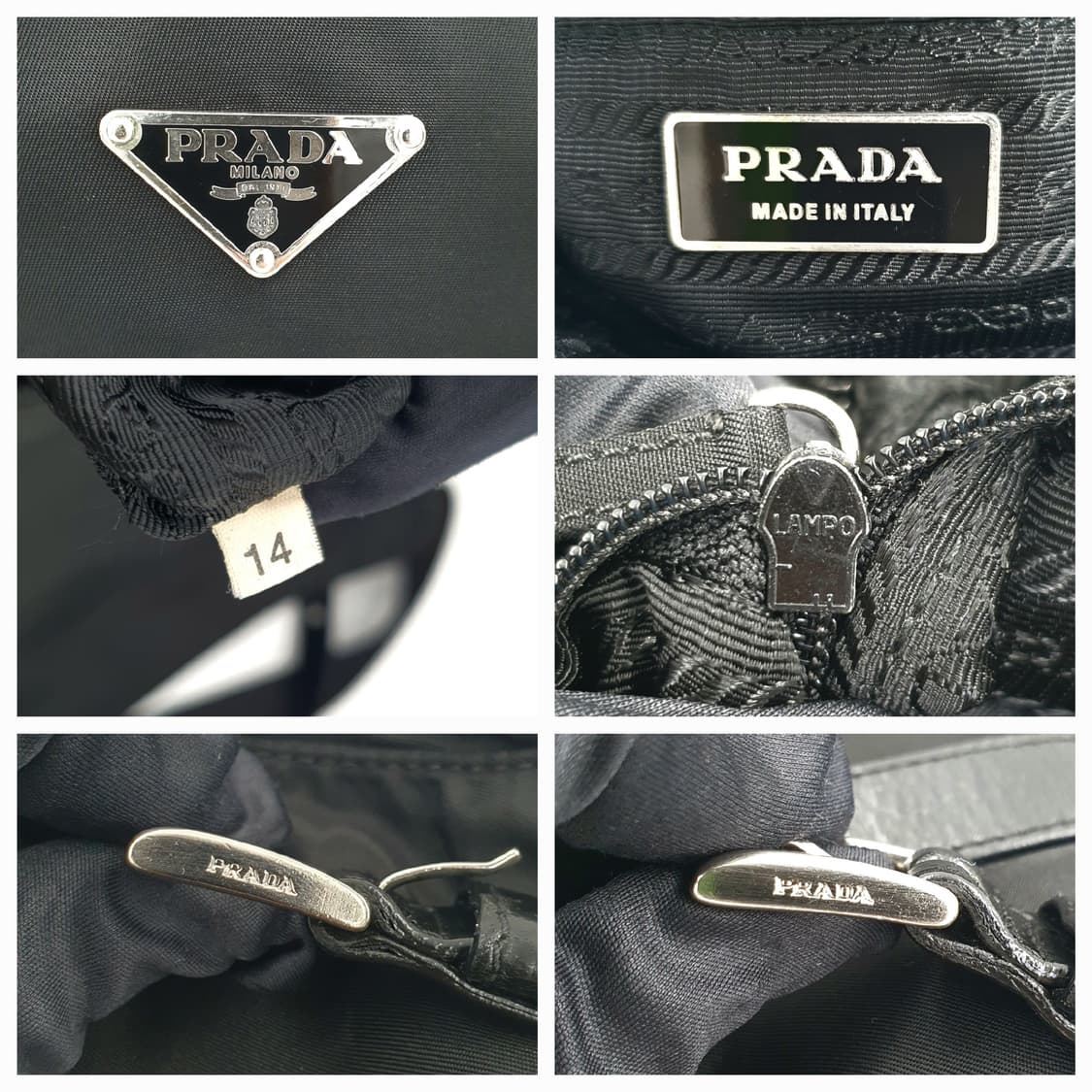 프라다 리나일론 투버클 메신저백 크로스백 숄더백 B6671 상품이미지5