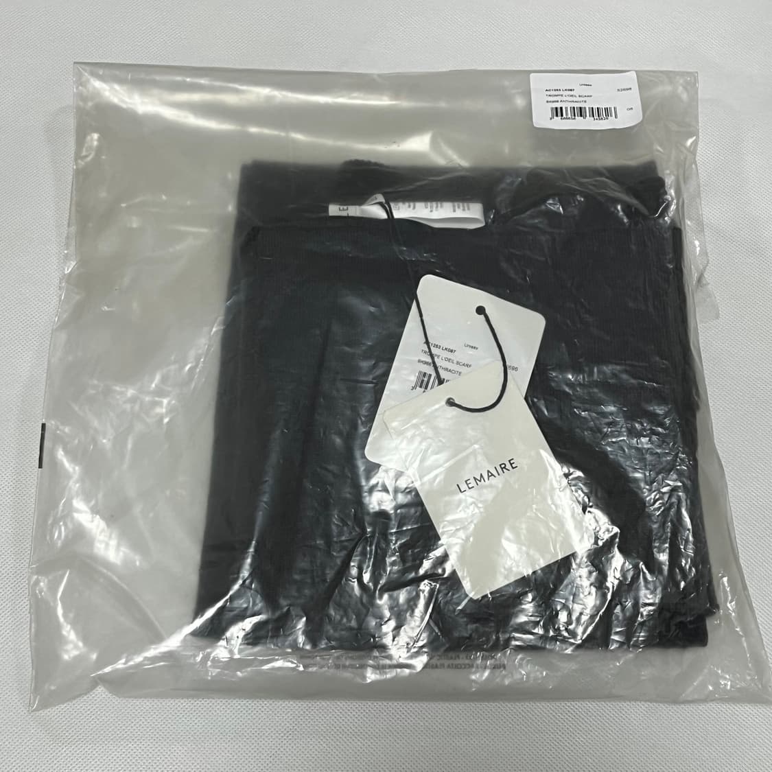 르메르 25fw 트롱프뢰유 스카프/앤트러사이트 상품이미지4