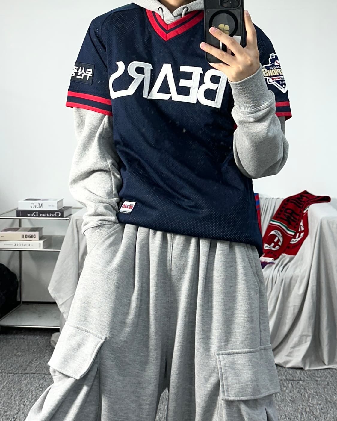 두산 베어스 김재환 반팔 유니폼 S 상품이미지3