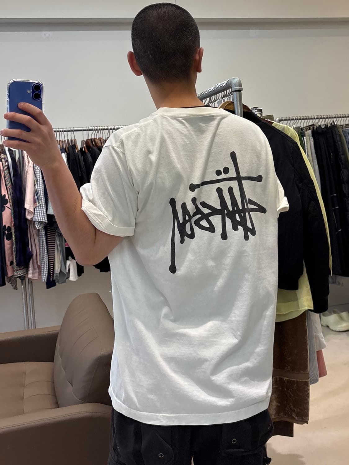 스투시 베이직 로고 반팔 상품이미지9