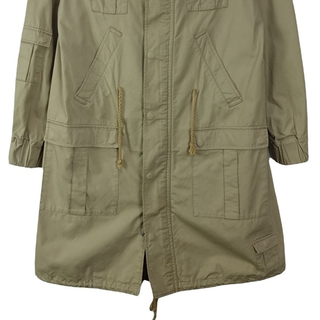 [네넷] 이세이미야케 카라리스 논카라 피시테일 파카 야상 P01504 상품이미지5