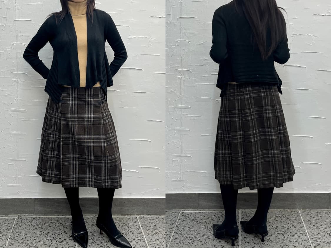 crop flared cardigan 상품이미지2
